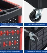 3 Tiers Auto Detailing Cart - Image 4