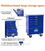 DIY 5 Drawers Rolling Tool Box Cart - Image 4